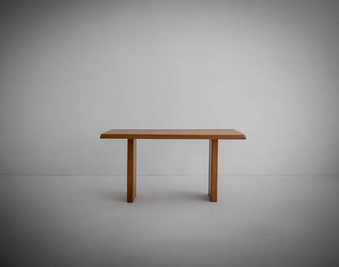  Pierre Chapo T 14 A table oak France, 1970s 