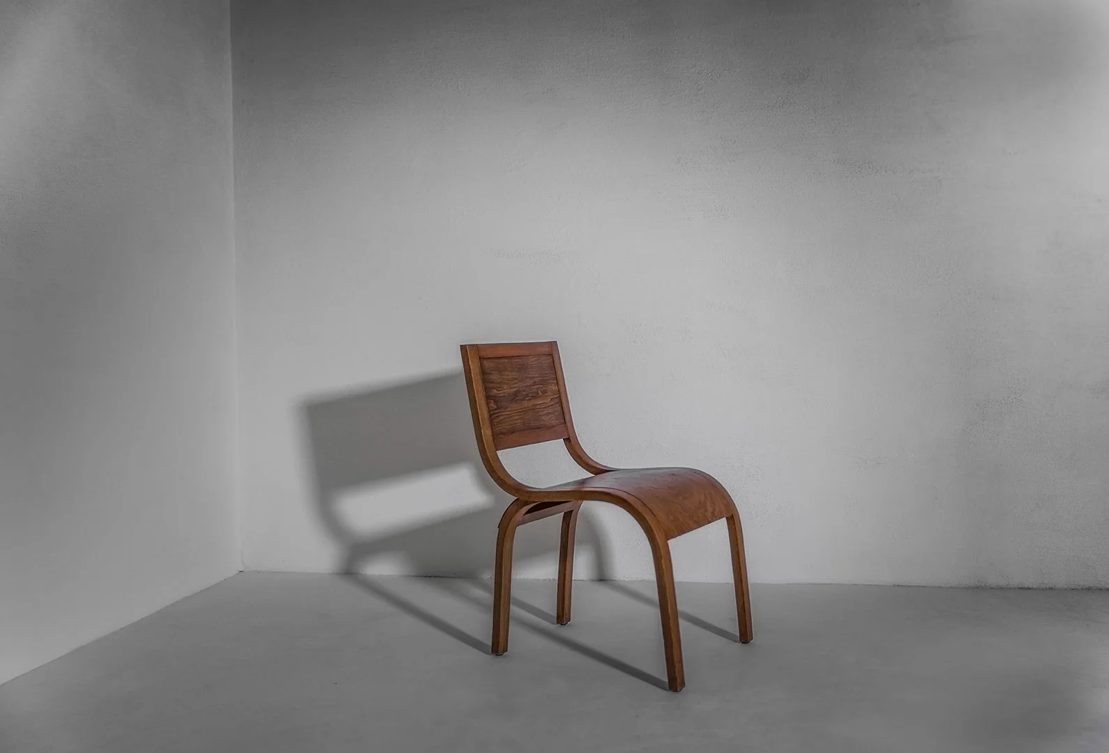  Lucie Renaudot chair oak France, 1930s 