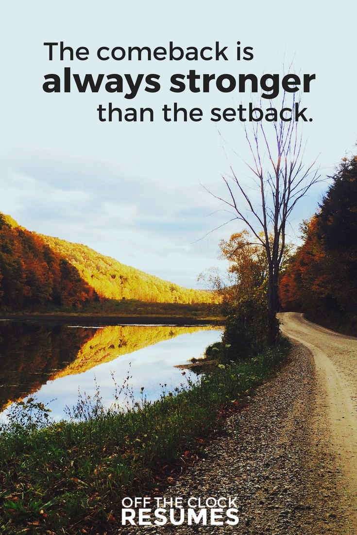 The comeback is always stronger than the setback. | Motivational Quote
