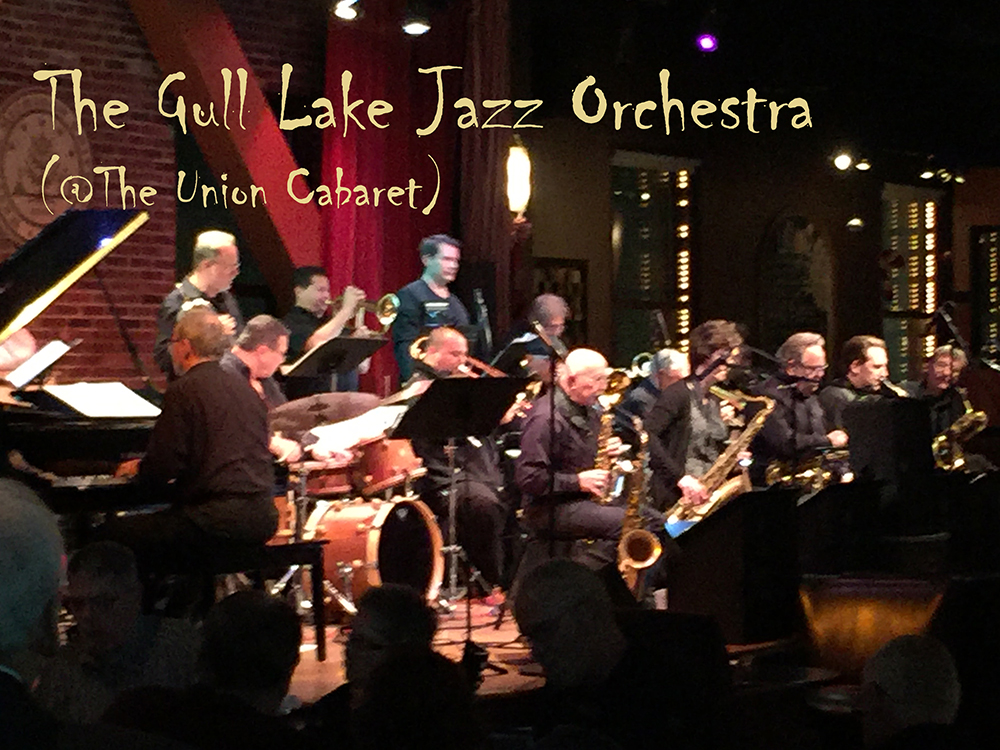 The gull lake jazz orchestra performs at the union cabaret