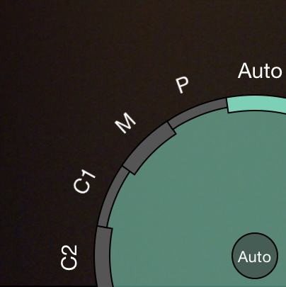 Camera Modes - these options offer various degrees of control over camera settings.