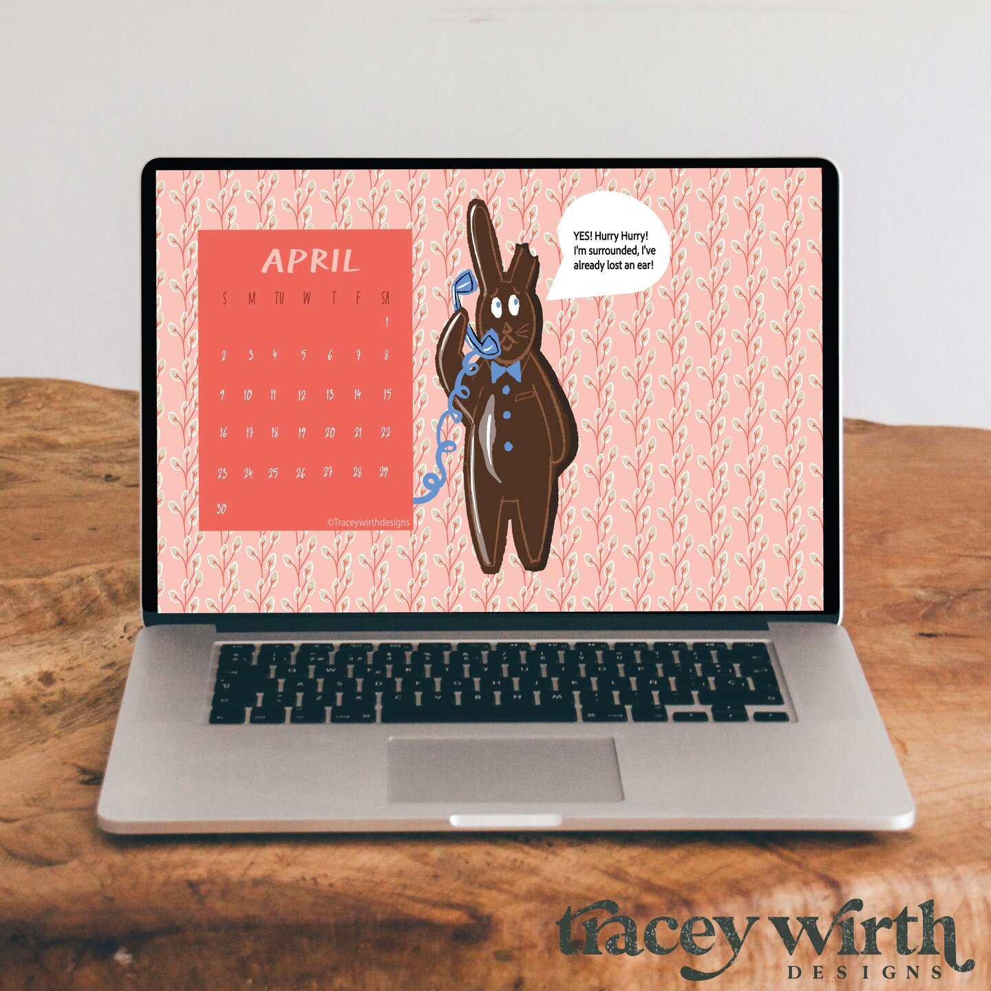 Happy April! Can you even believe it is April? Well- TAAA DAHHHHH- here it is! And today and this whole month you can download the FREE APRIL CALENDAR SCREENSAVER! . . . You will find the download in my profile in my linktree. . Just so you know thou