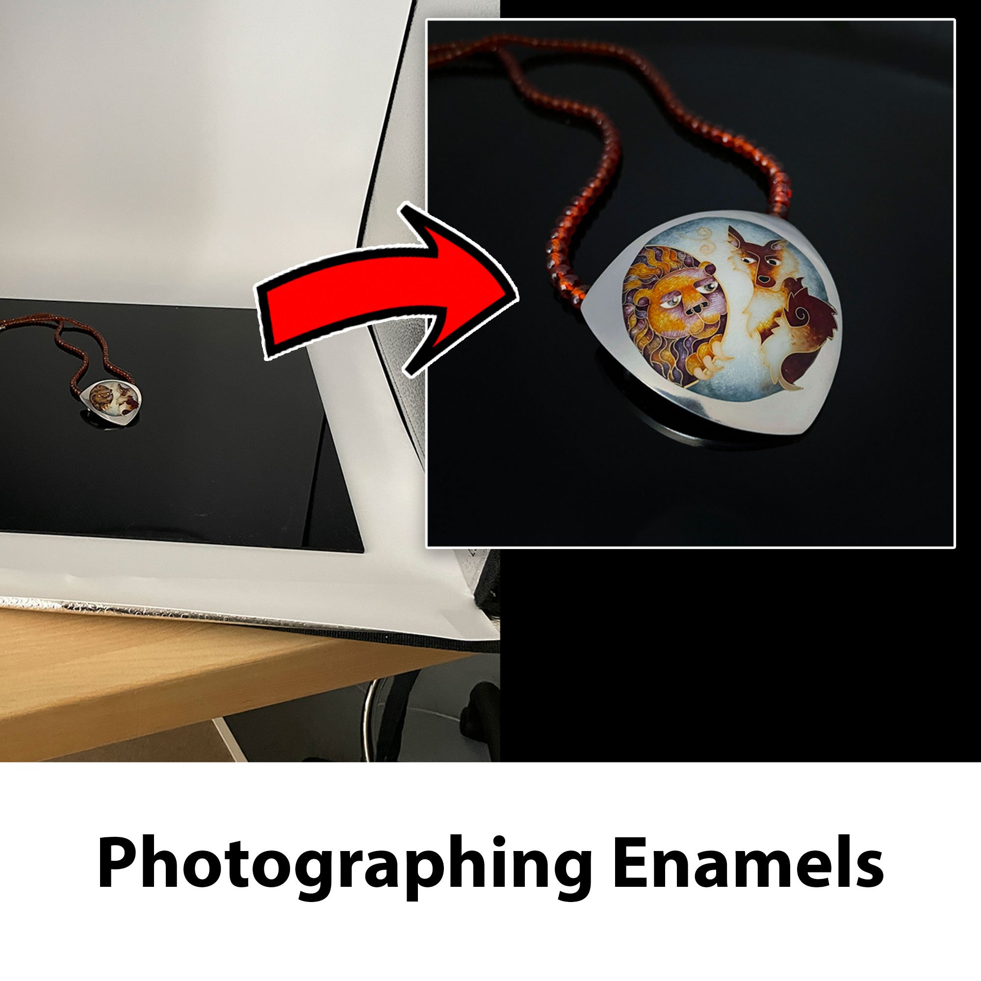 Photographing your Enamels