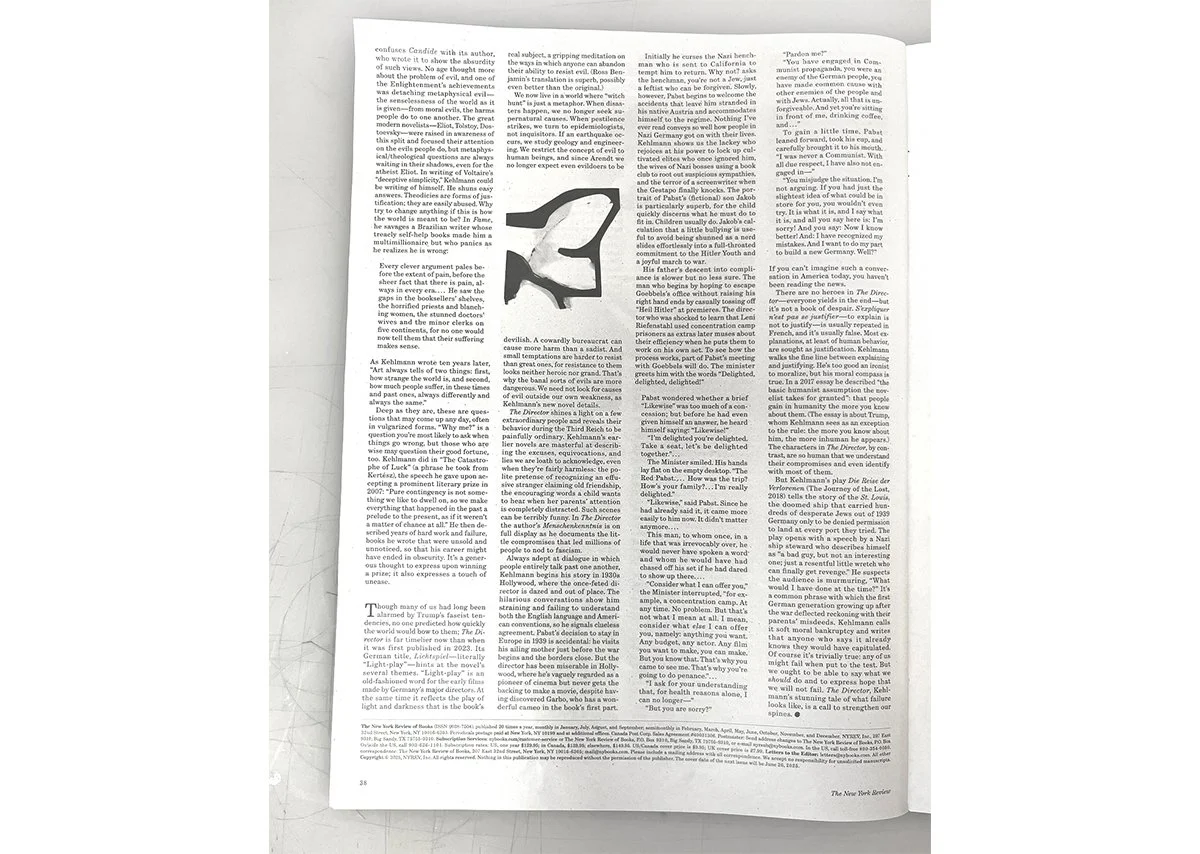 A series of spot illustrations for the New York Review of Books