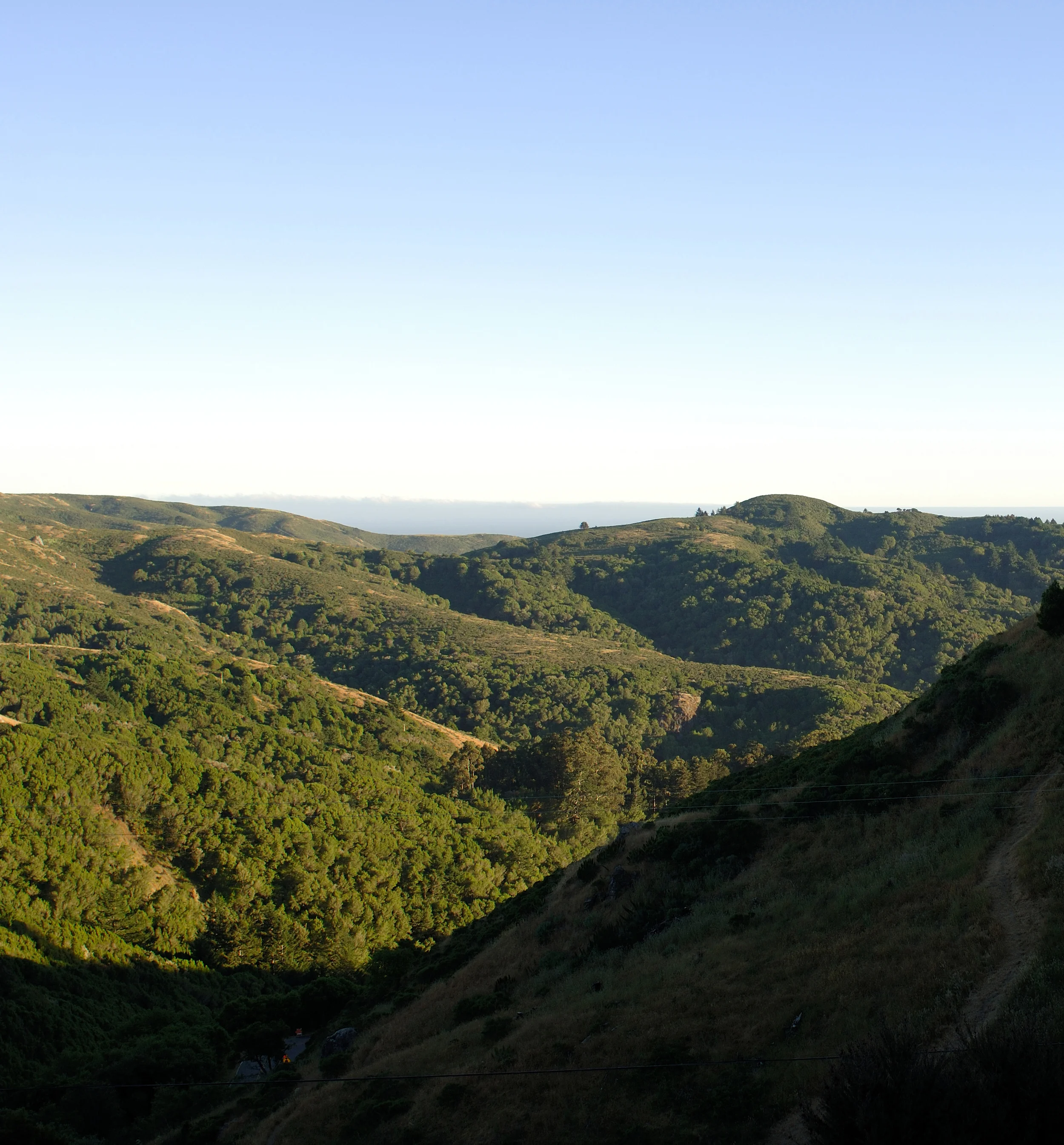  VIEW FROM DECK LOOKING SOUTH WEST 