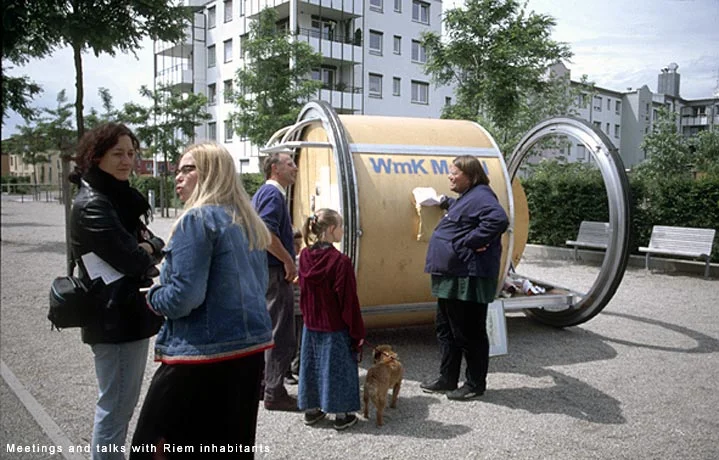 WmK Mobile Porch, Stefan Saffer with Public Works, London
