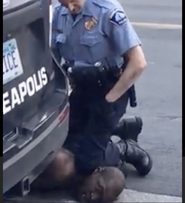 I hope we can ALL recognize a live broadcast murder when we see one.
Murder is still wrong, right? 
This is Murder by police. Live for your viewing horror. This is sickening and if you aren&rsquo;t feeling deep feelings about what happened to George,