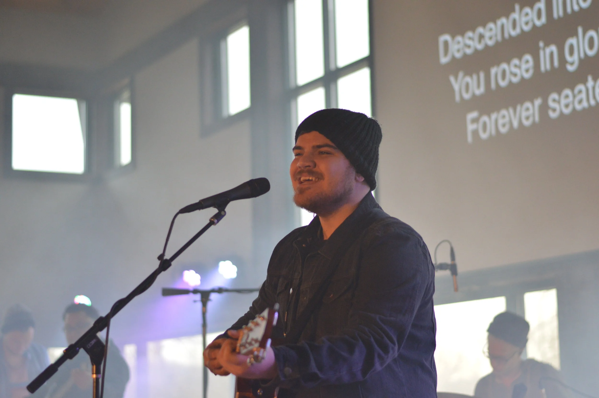 Dustin guitar smile.JPG