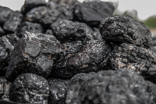 Lumps of coal