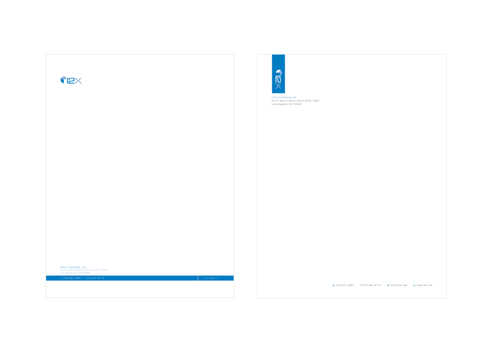 i2x letterhead