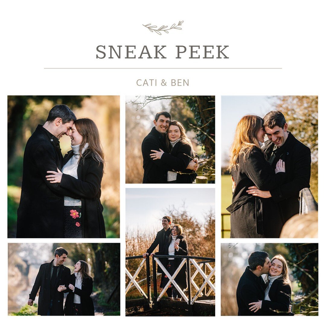 **SNEAK PEEK** 
Cati &amp; Ben

The other week we headed to Stratford-Upon-Avon to photograph our first very muddy photoshoot of the day! We photographed Cati&rsquo;s sister&rsquo;s wedding a few years ago and so it was very lovely to catch up with t