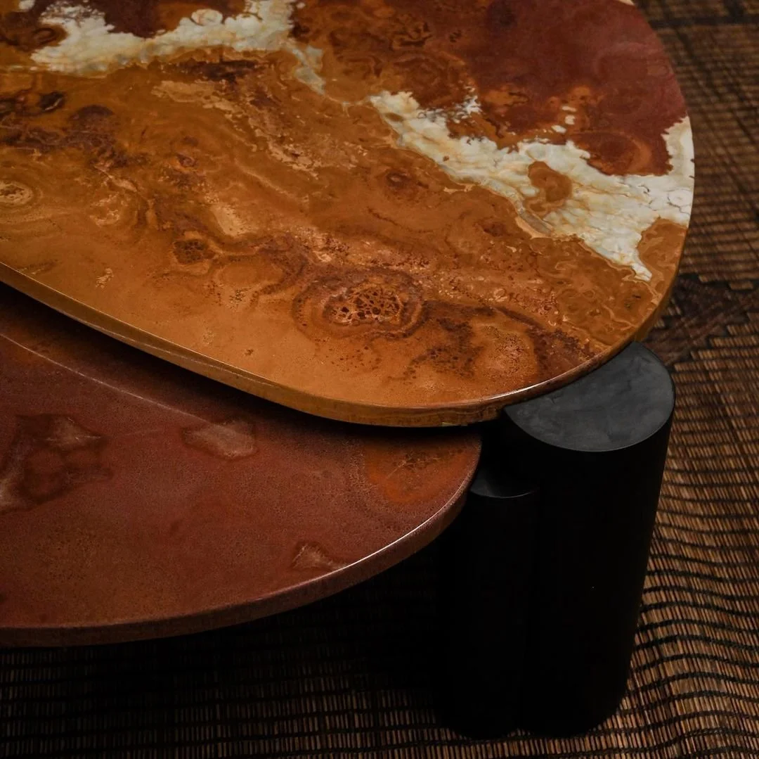 Onyx Xenolith Table — Ben Barber Studio