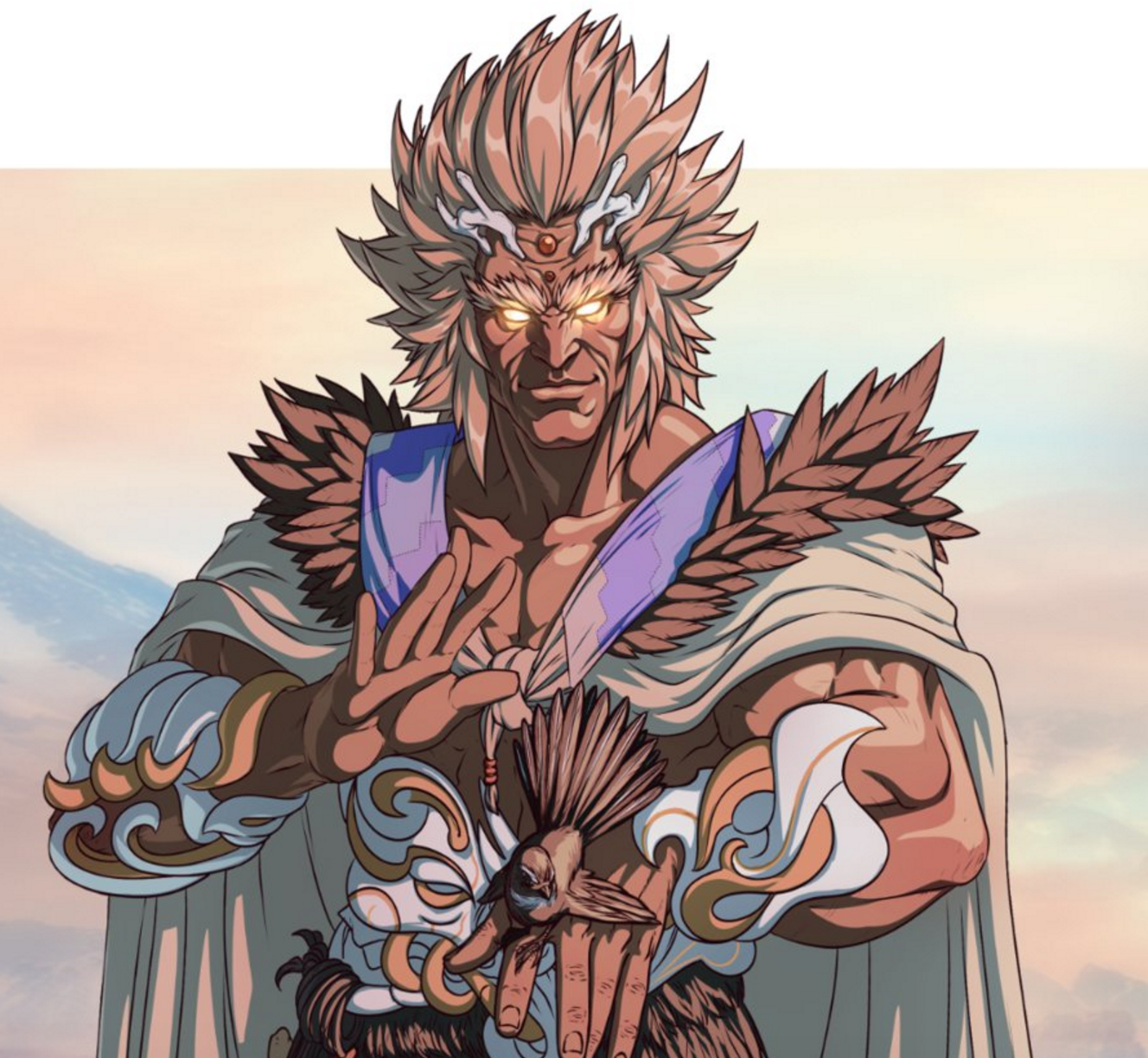 Immortal Māui and his fantail minion