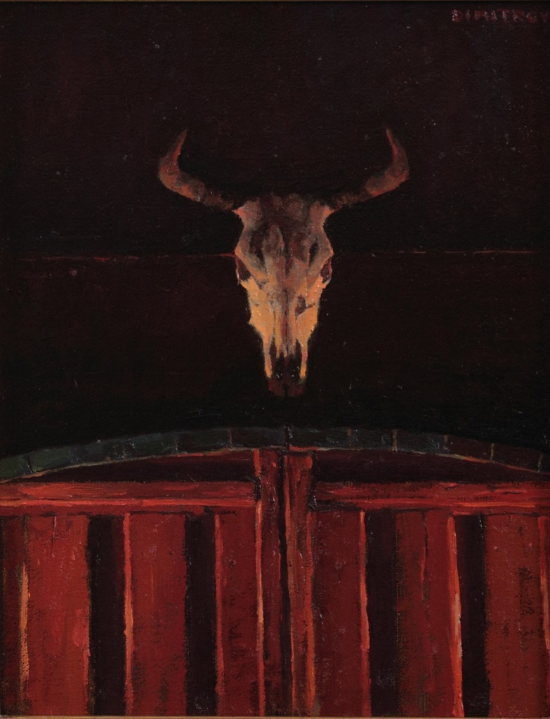 "Skull" 11"x14" oil on linen panel