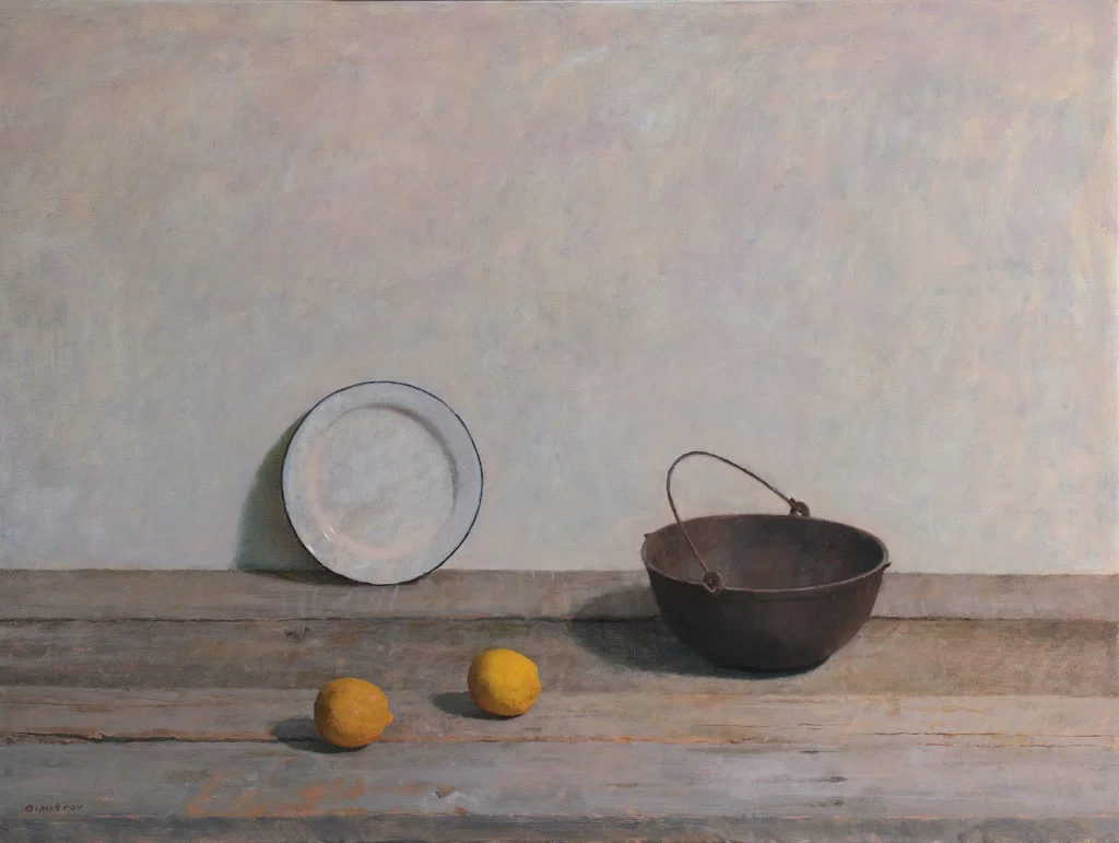 Still-life with Two Lemons