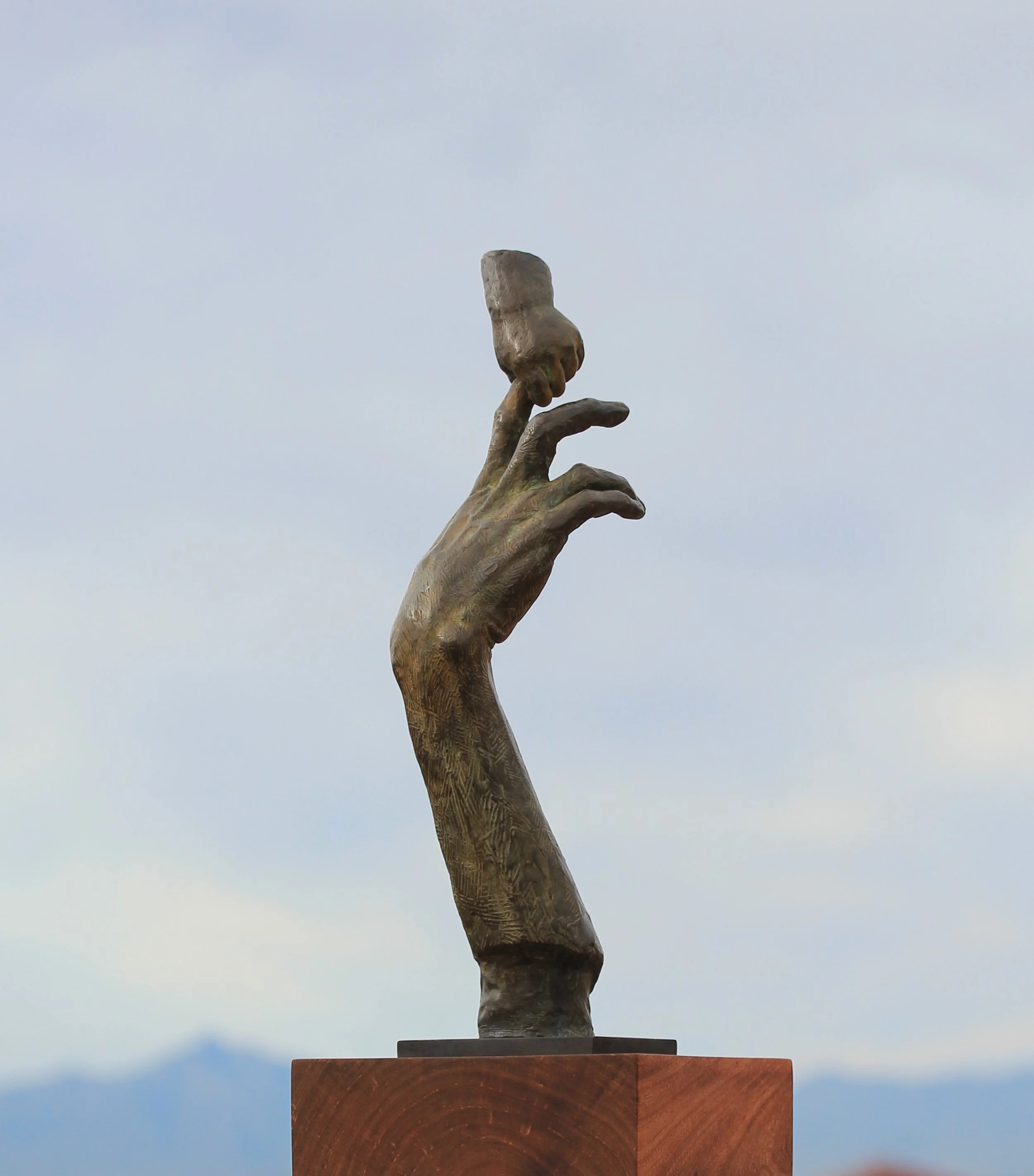  Bronze  16”x5”x4.25” 