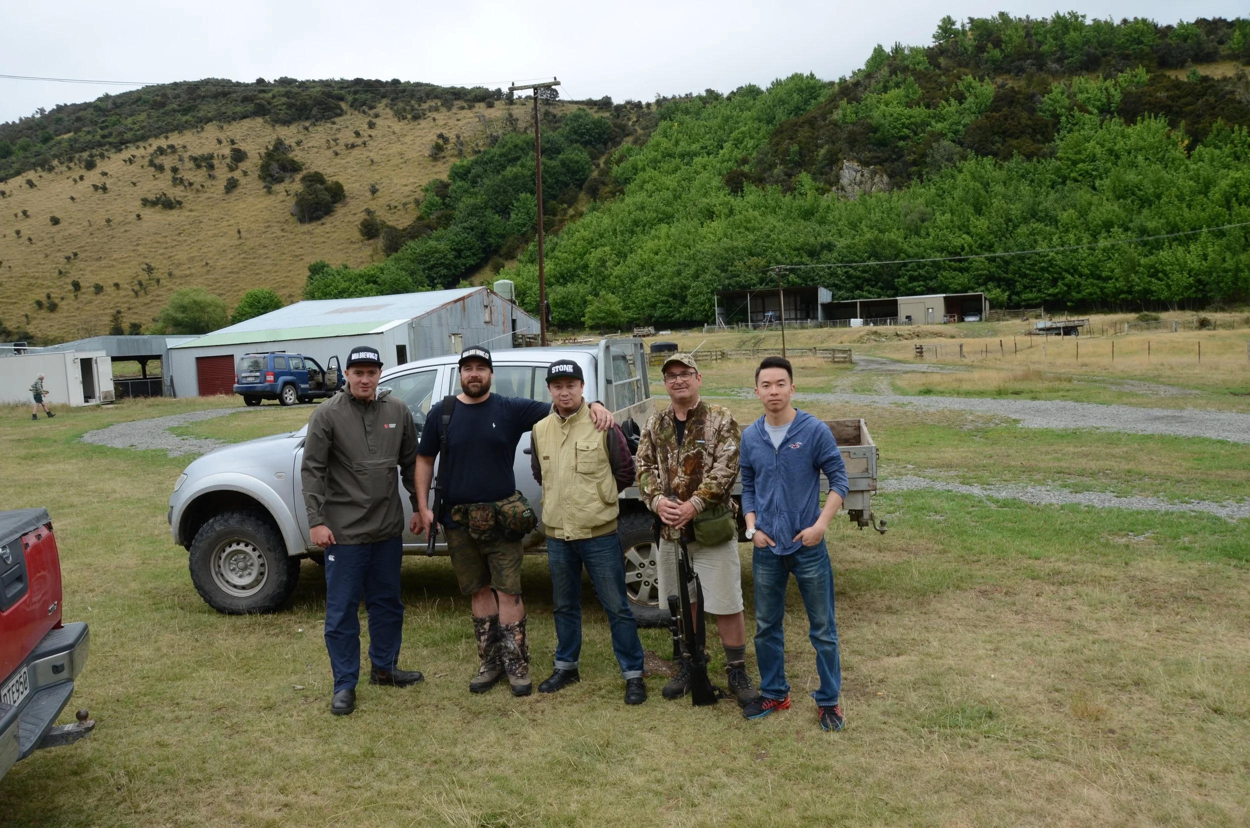 The hunting crew, Marlborough Jan 2018