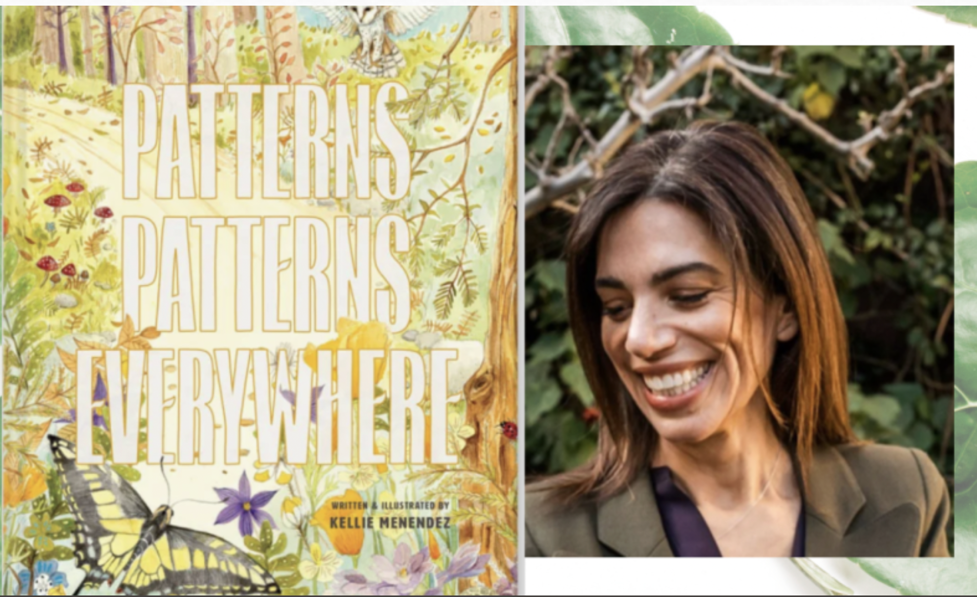 A Story Read by Kellie Menendez, Author of Patterns, Patterns Everywhere