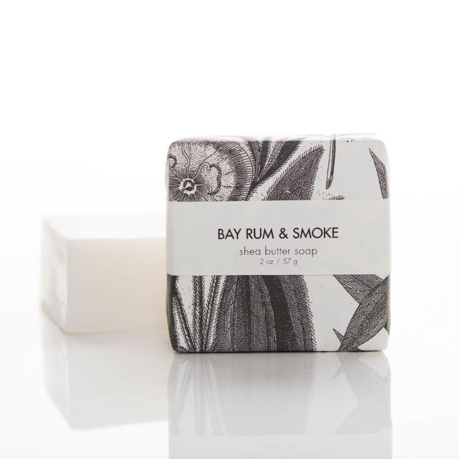 Formulary 55 Bay Rum &amp; Smoke Mini soap Bar