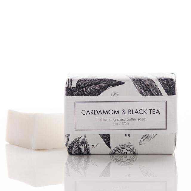 Formulary 55 Cardamom &amp; Black Tea Bath Bar