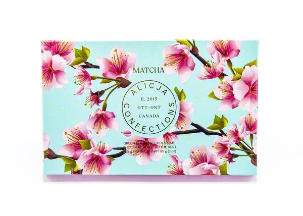 Alicja Postcard Chocolate bars - Matcha