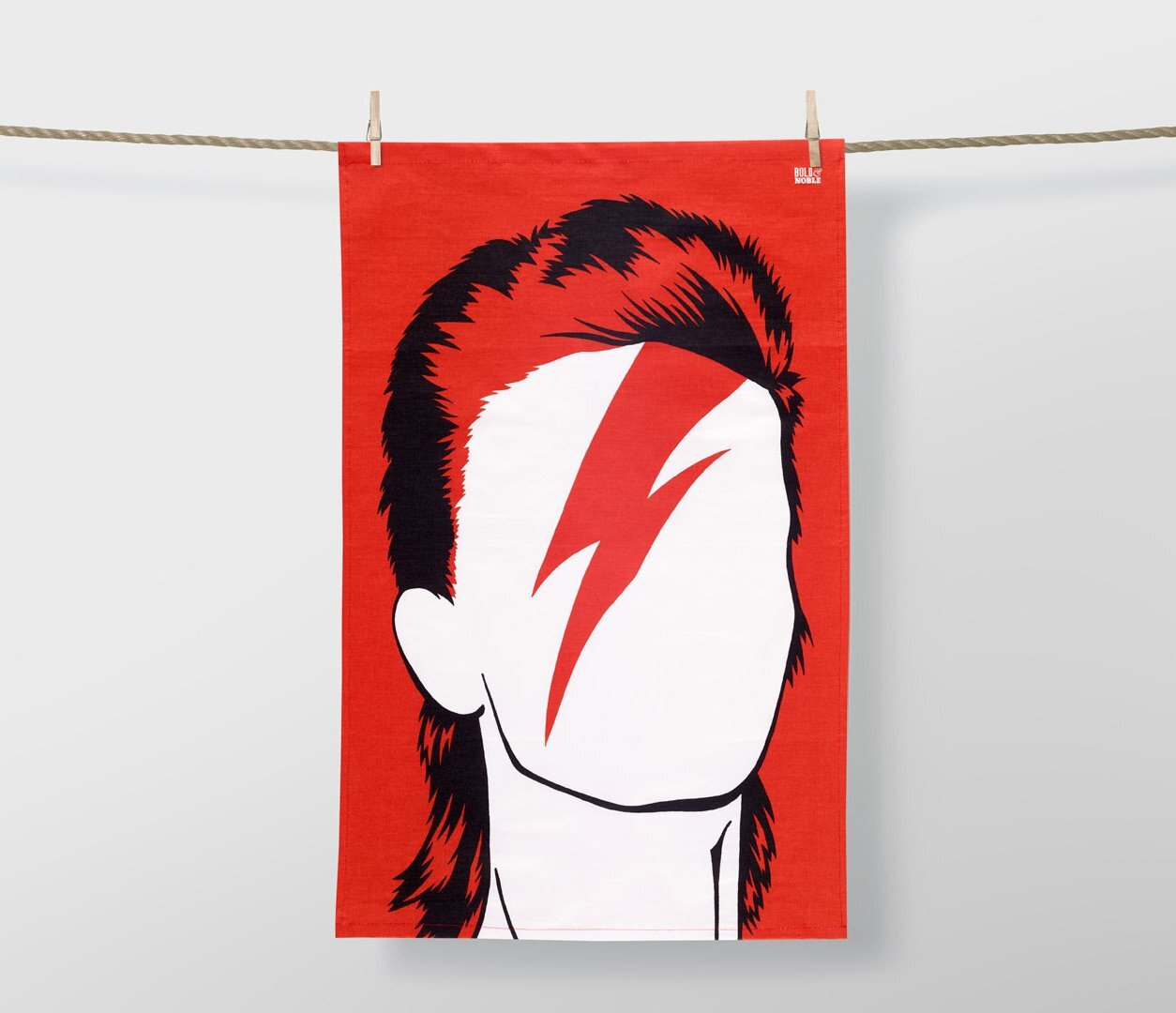 BOLD &amp; NOBLE TEA TOWELS - DAVID BOWIE