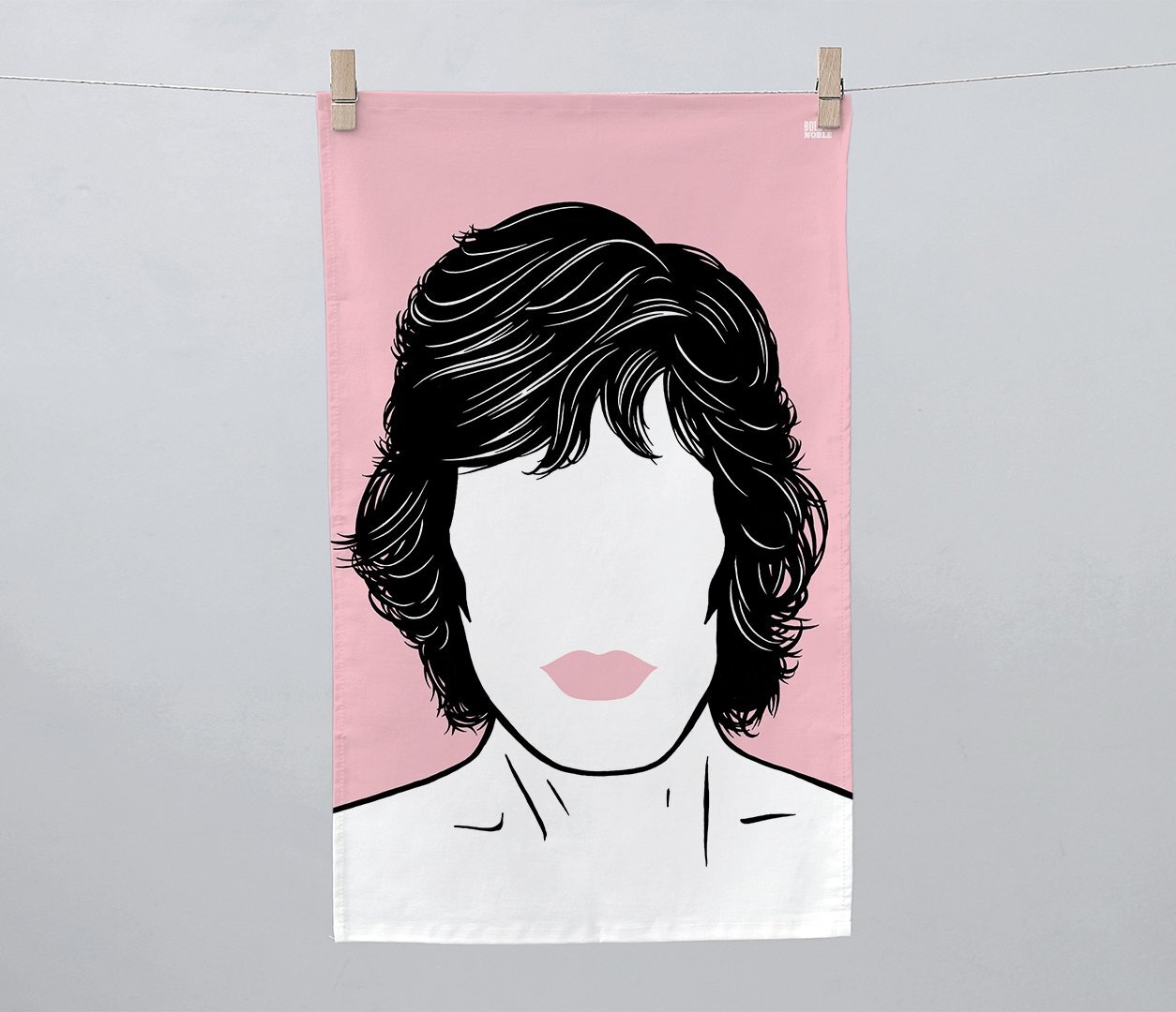BOLD &amp; NOBLE TEA TOWELS - MICK JAGGER