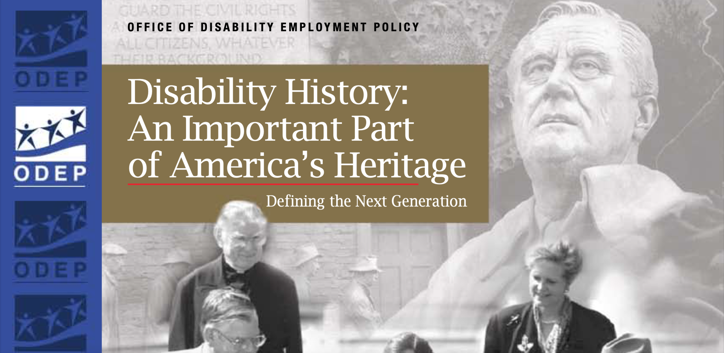 Disability History: An Important Part of America’s Heritage |  OFFICE OF DISABILITY EMPLOYMENT POLICY