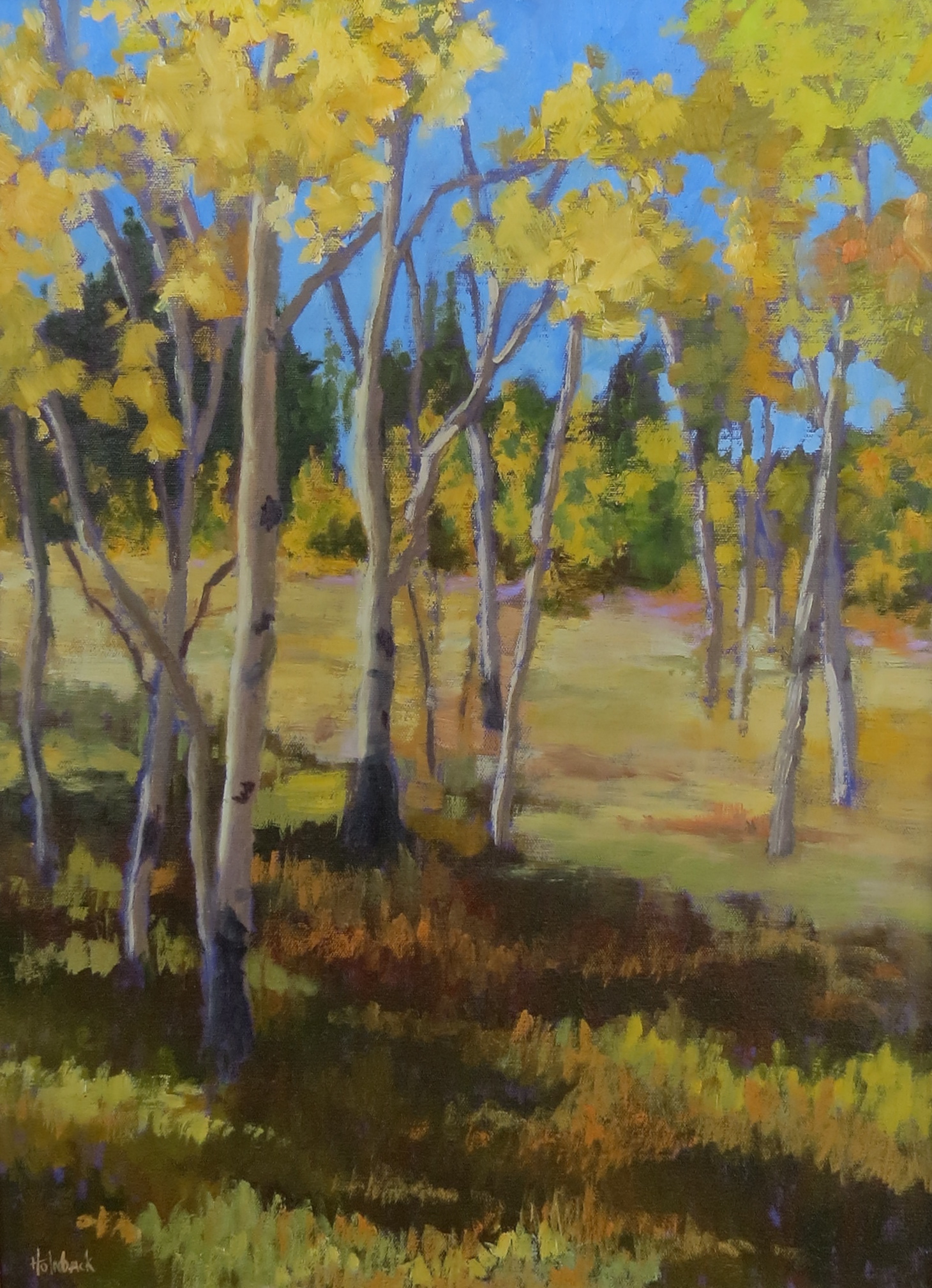 Aspen Afternoon  24" x 18"