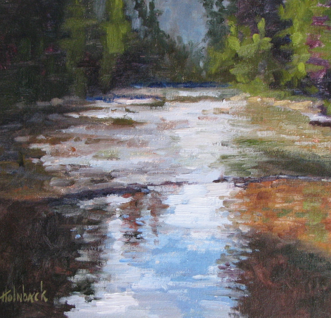 Reflections  12" x 12"  SOLD