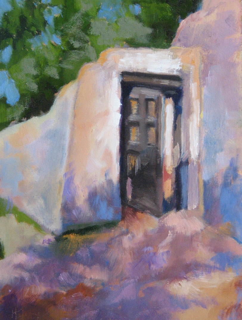 Back Yard Gate  8" x 6"