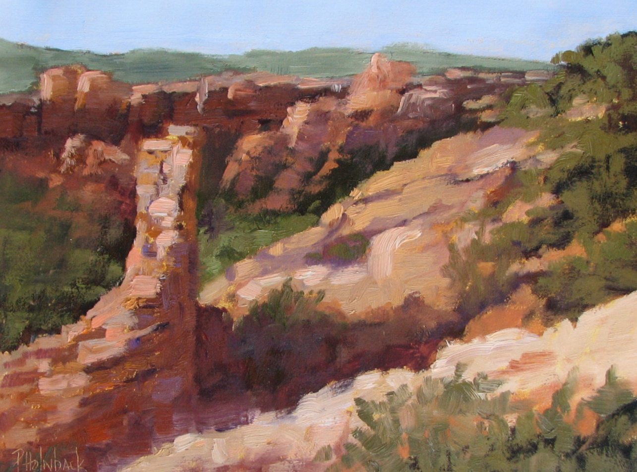 Hovenweep  9" x 12"  "Top 100" Paint The Parks National Juried Show