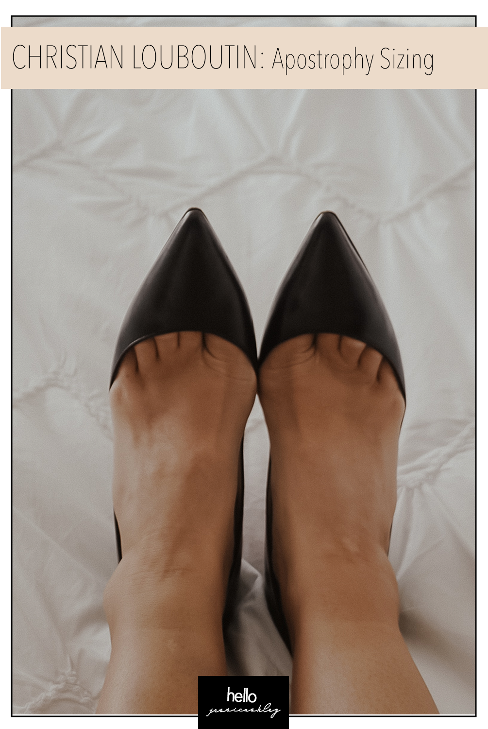 Christian Louboutin Apostrophy Pump - Womens Shoes - Size 38