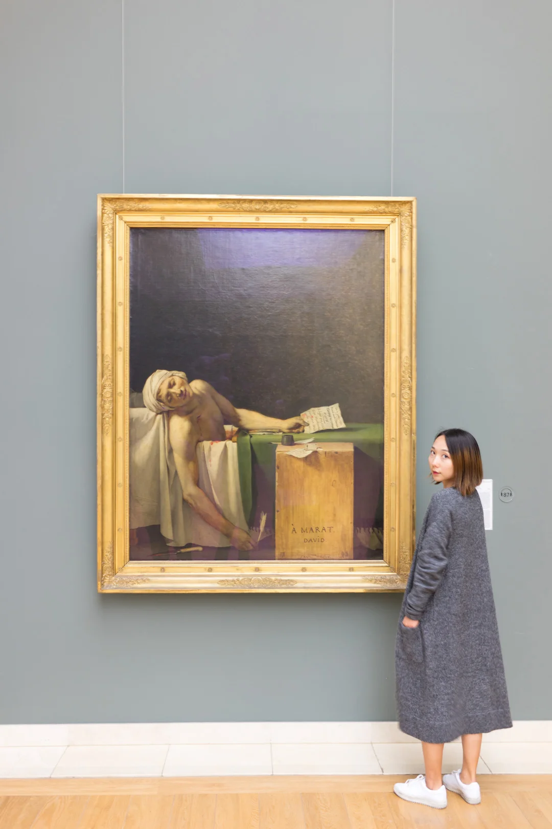 "The Death of Marat”, probably the first few masterpieces that I learned of