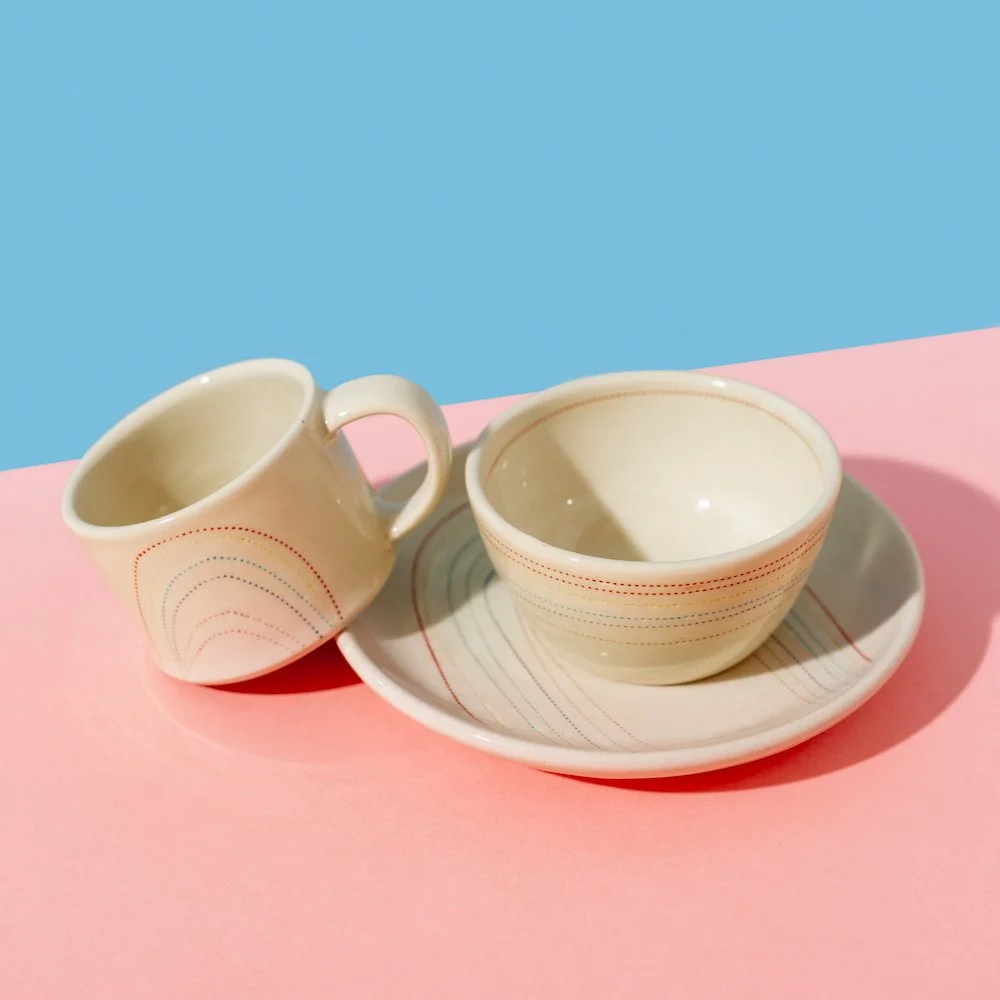A Child's Dish Set