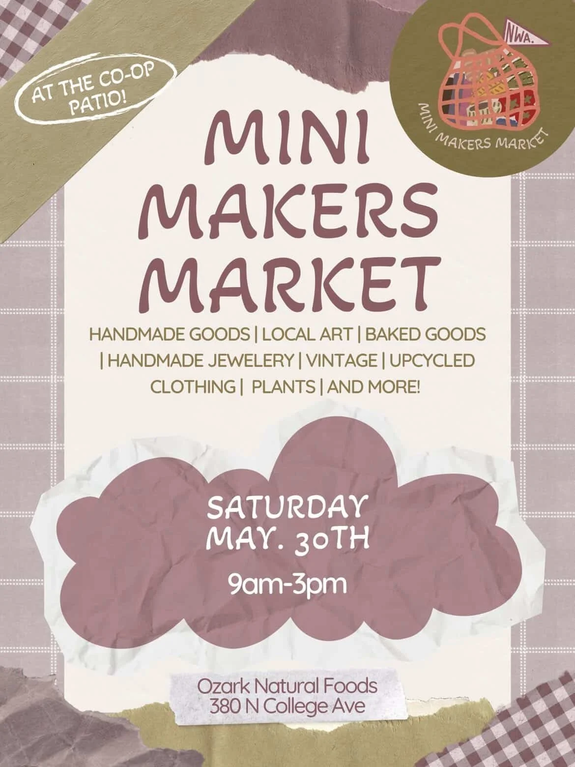 Sale: Mini Makers Market