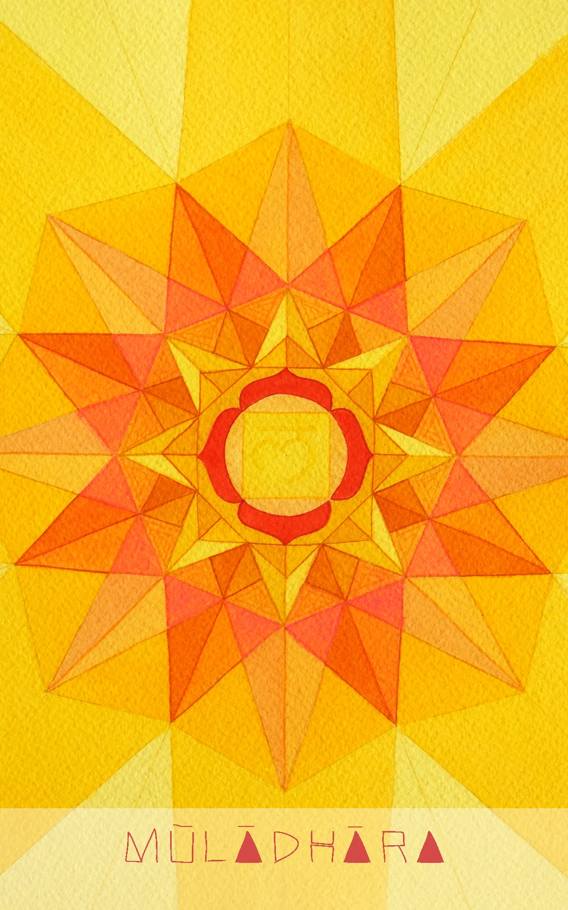 मूलाधार 1st Chakra: The Root-Support “I Maintain Stability” truth” Mantra: Laṁ