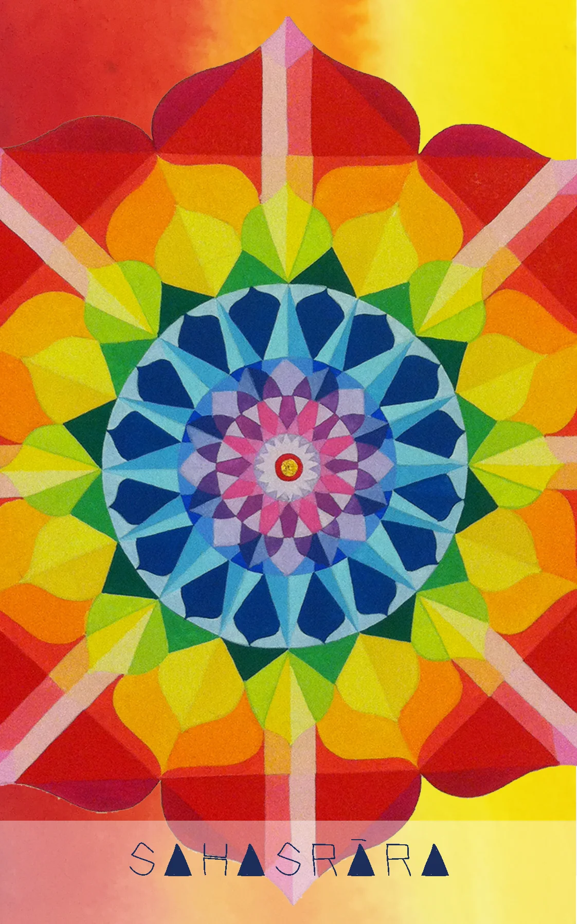 सहस्रार 7th Chakra: The Thousand Petaled Crown Lotus “I embody pure consciousness” Mantra: OM