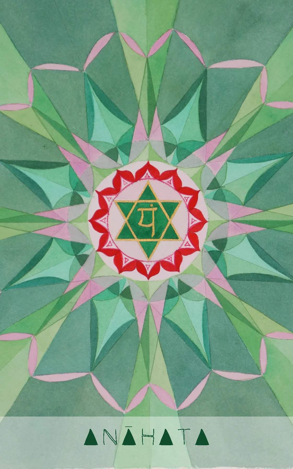 अनाहत 4th Chakra: Unstruck Sound of the Heart & Dwelling of the Inner Teacher “I reside in my own home: my heart” Mantra: Yaṁ