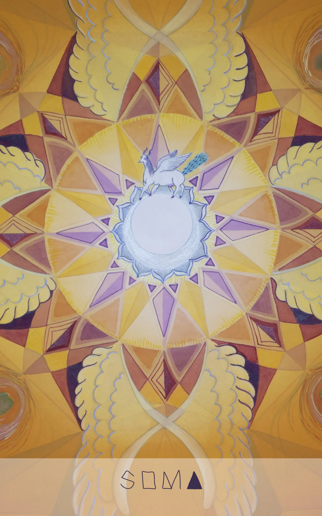 सोम Brain Center Chakra: Nectar of Immortality “I accept nourishment” Mantra: Sauṁ