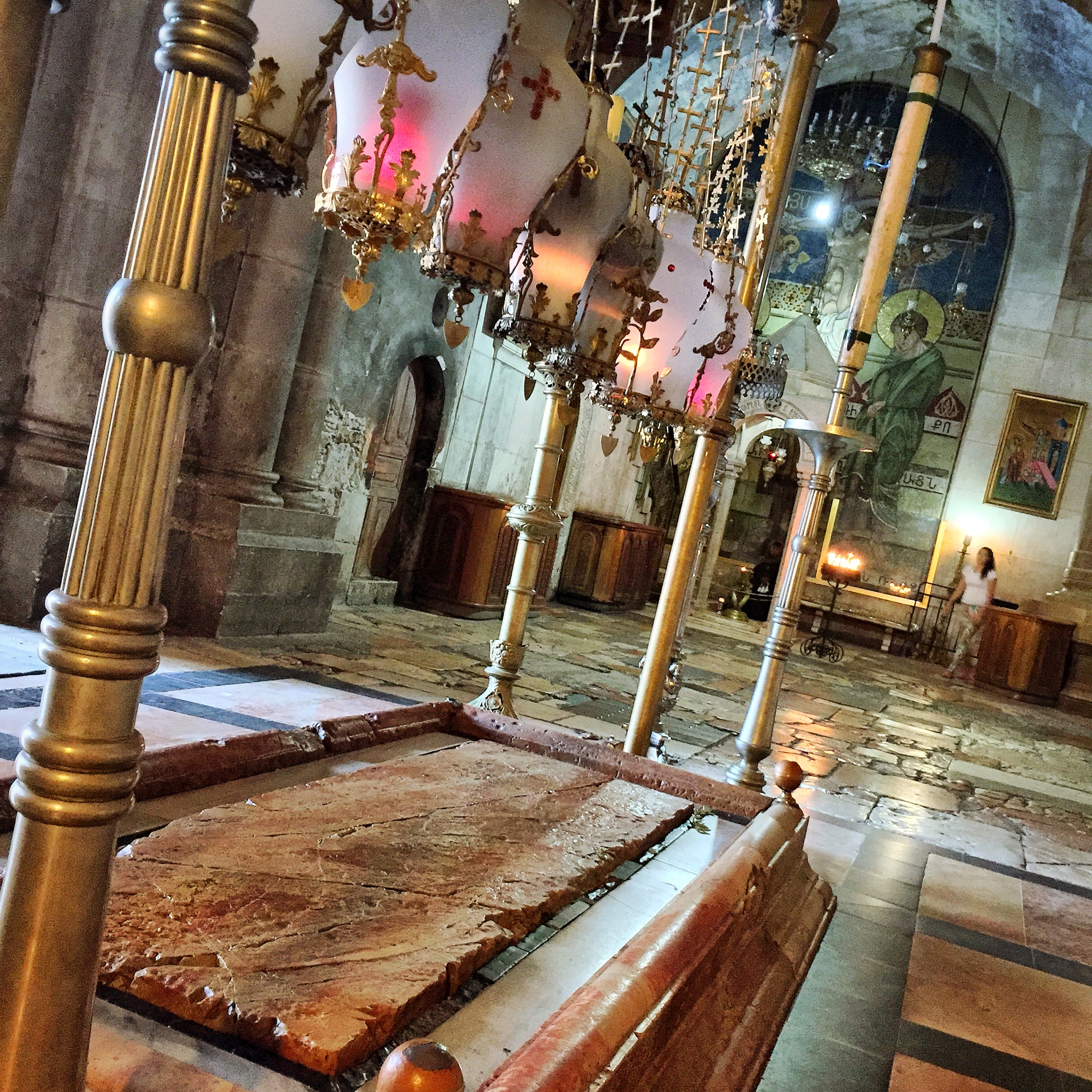 The Stone of Unction.