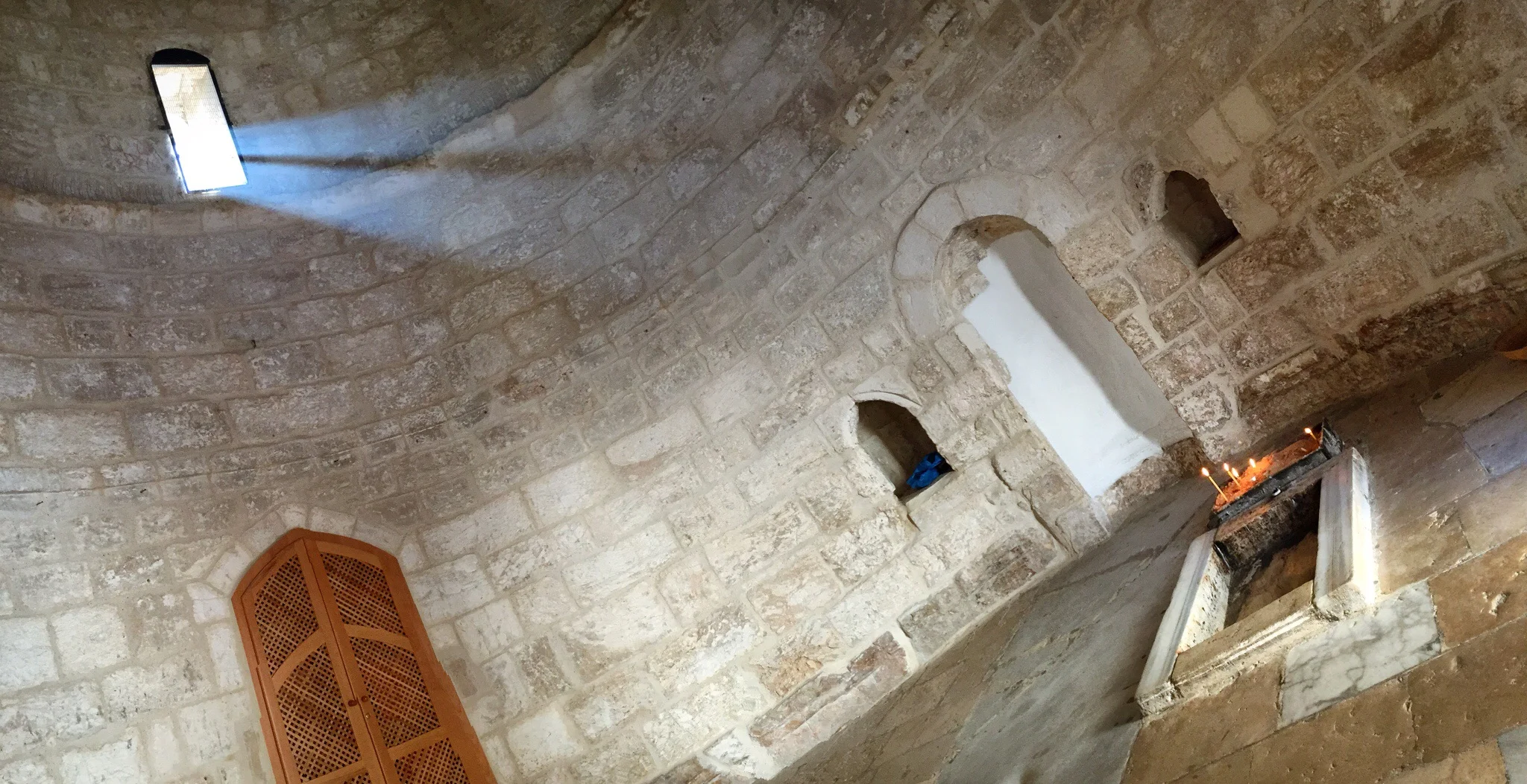 The Chapel of Ascension atop the Mount of Olives.
