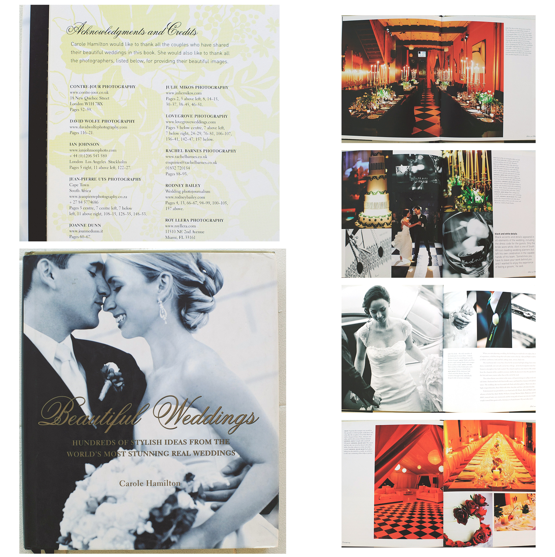 Beautiful weddings - international hard cover book