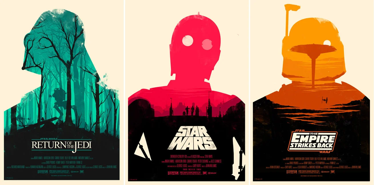 Work by Olly Moss