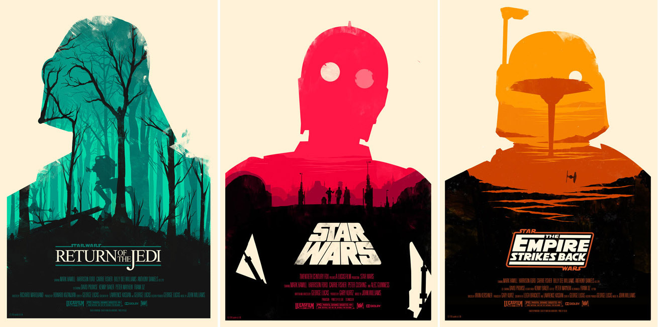 Work by Olly Moss