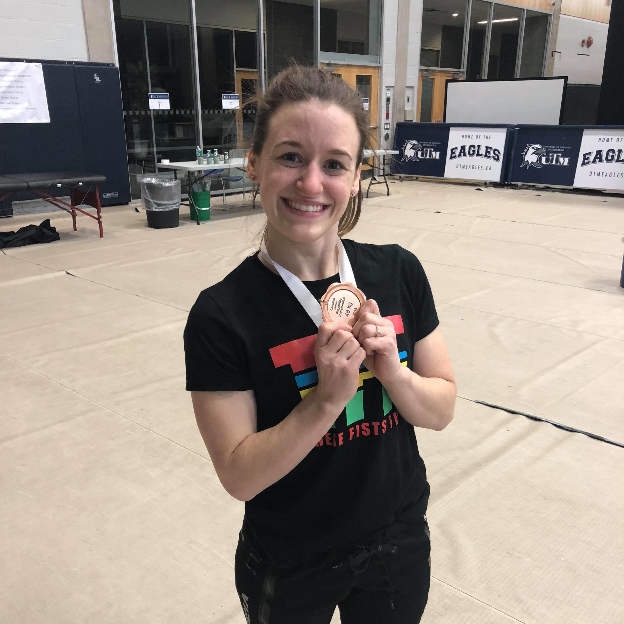 Daphne-Anne Hodgson - Bronze medal in 48kg class