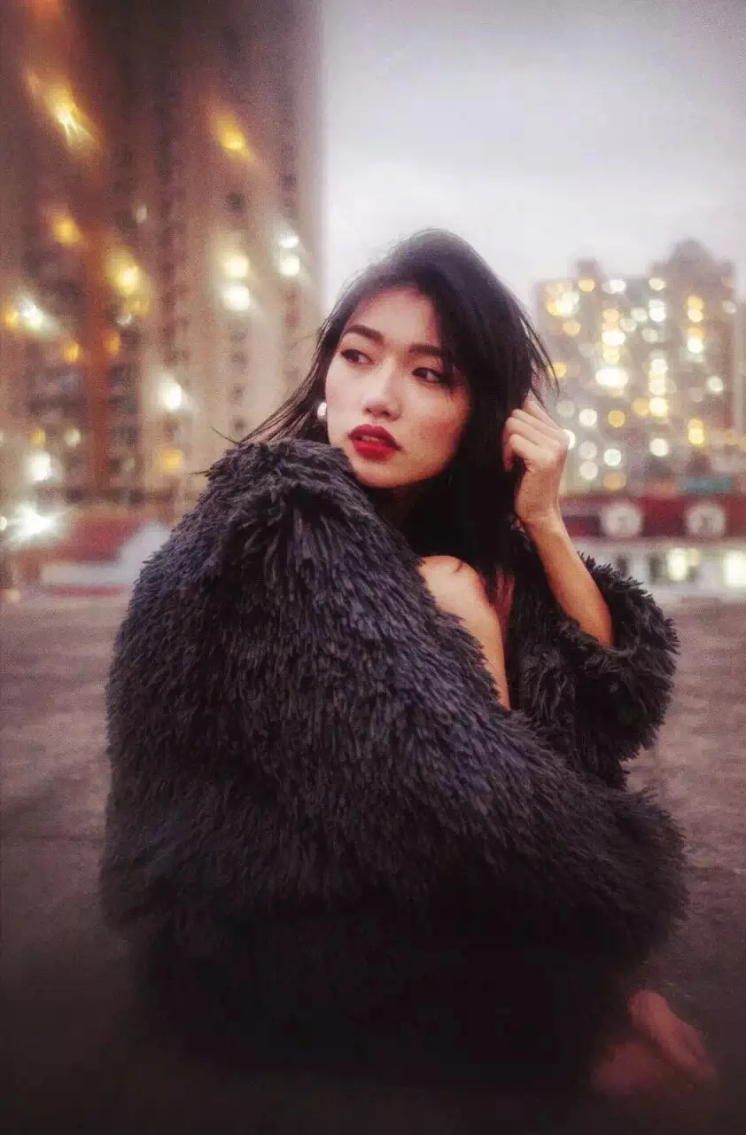  Vanessa Yuan, model, Shanghai, April 2018 