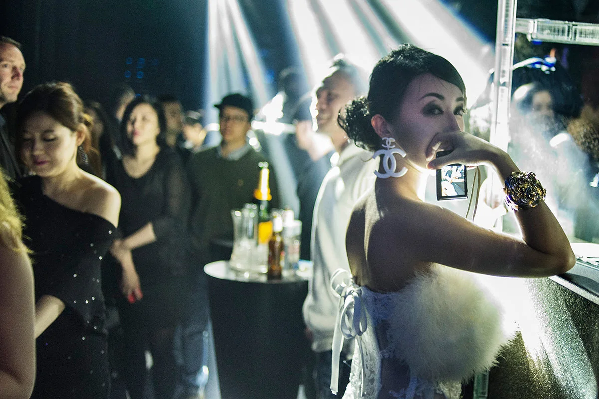 Chanel woman, Linx, Shanghai, China