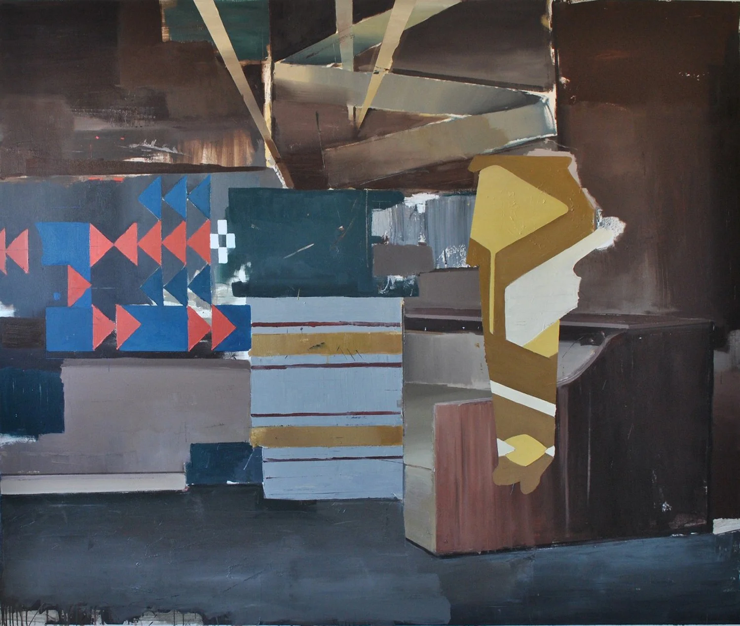  Untitled, 2011, 200x250cm, oil on canvas 