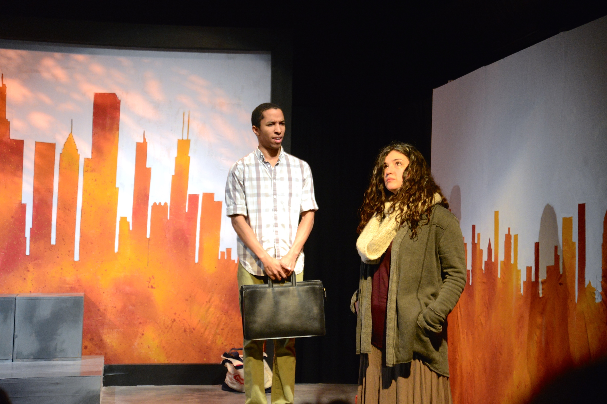 Aidan and Kora in "Lost and Found"